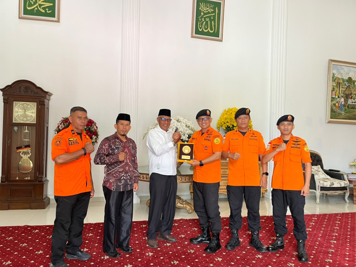 Mitigasi Dini Resiko Kecelakaan, Basarnas Ternate Temui Pemda Kepulauan Sula
