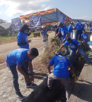 Demokrat Kepulauan Sula Gelar Aksi Bersih Lingkungan