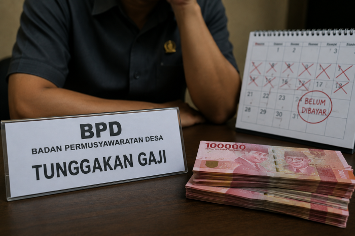 33 Bulan Tak Digaji, Anggota BPD Desa Lekokadai Mengadu ke DPRD Kepsul